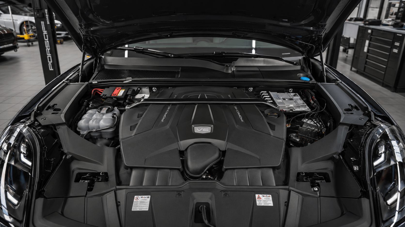 Компьютерная диагностика двигателя Porsche Cayenne