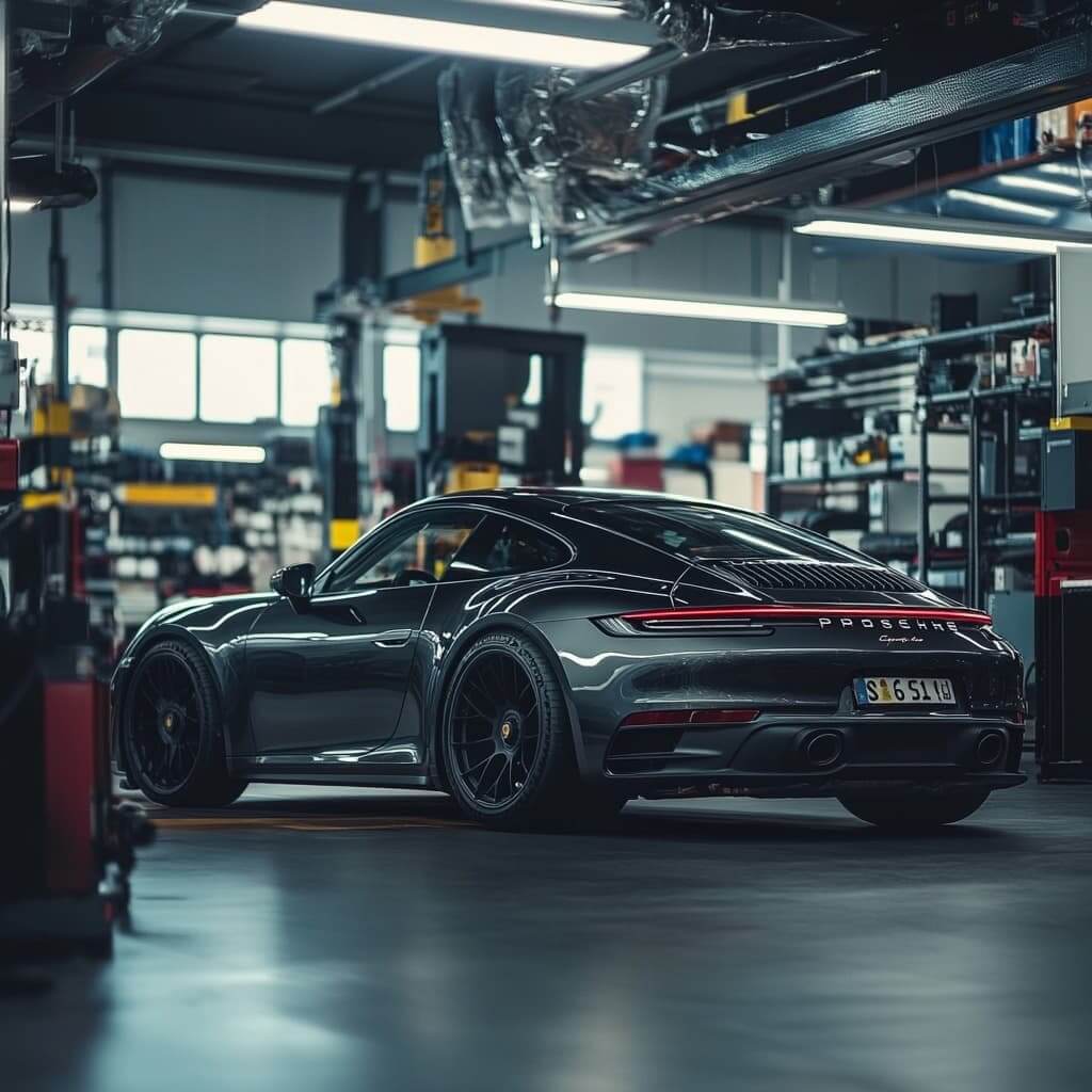 техническое обслуживание Porsche