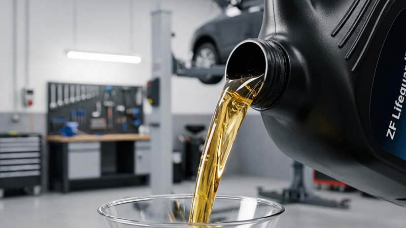 Замена трансмиссионного масла